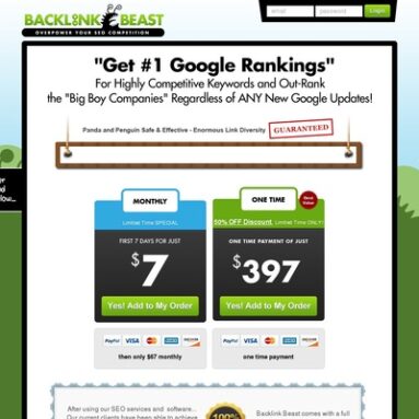 #1 Best SEO Link Building Software – Backlink Beast